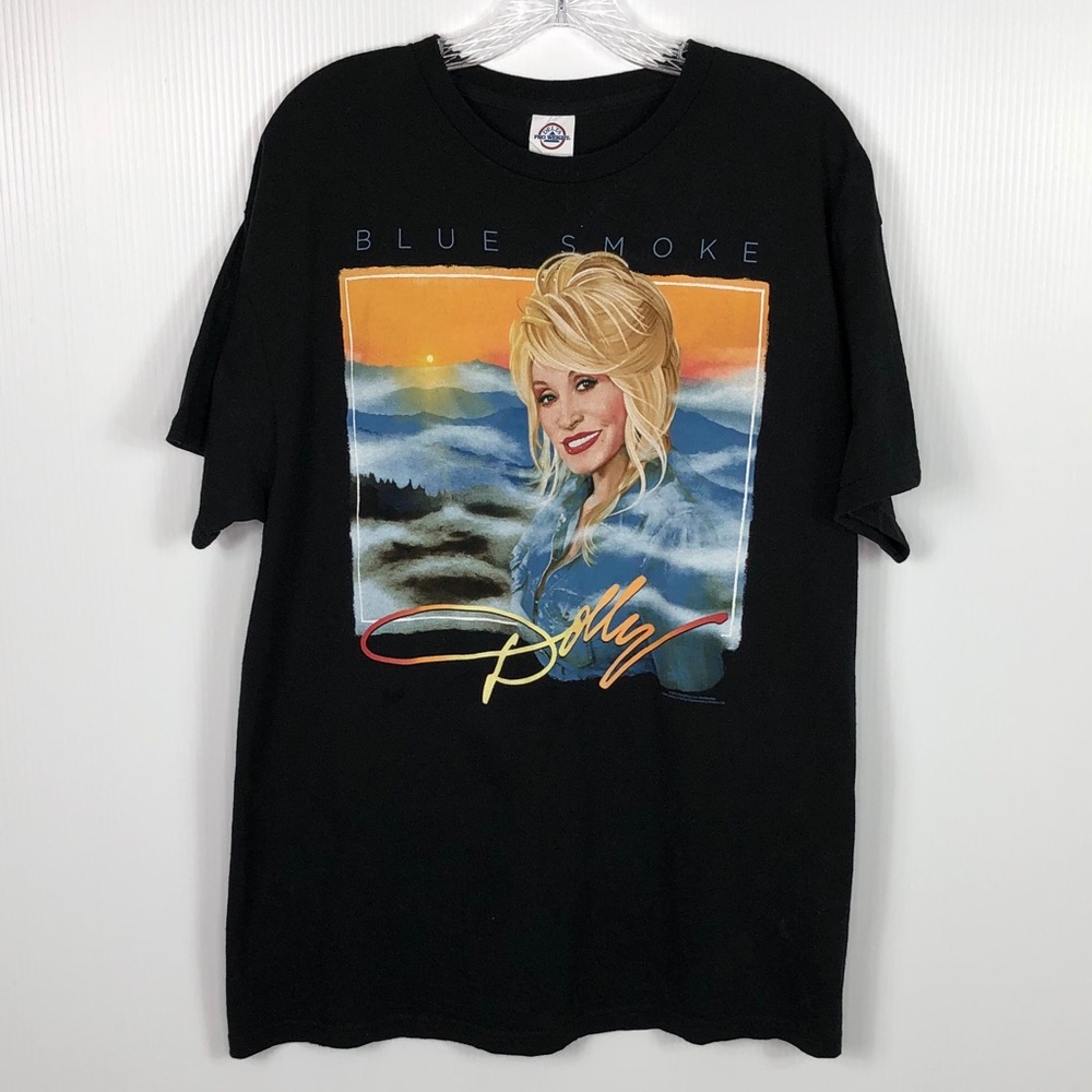 Dolly Parton Blue Smoke Concert Tour Shirt